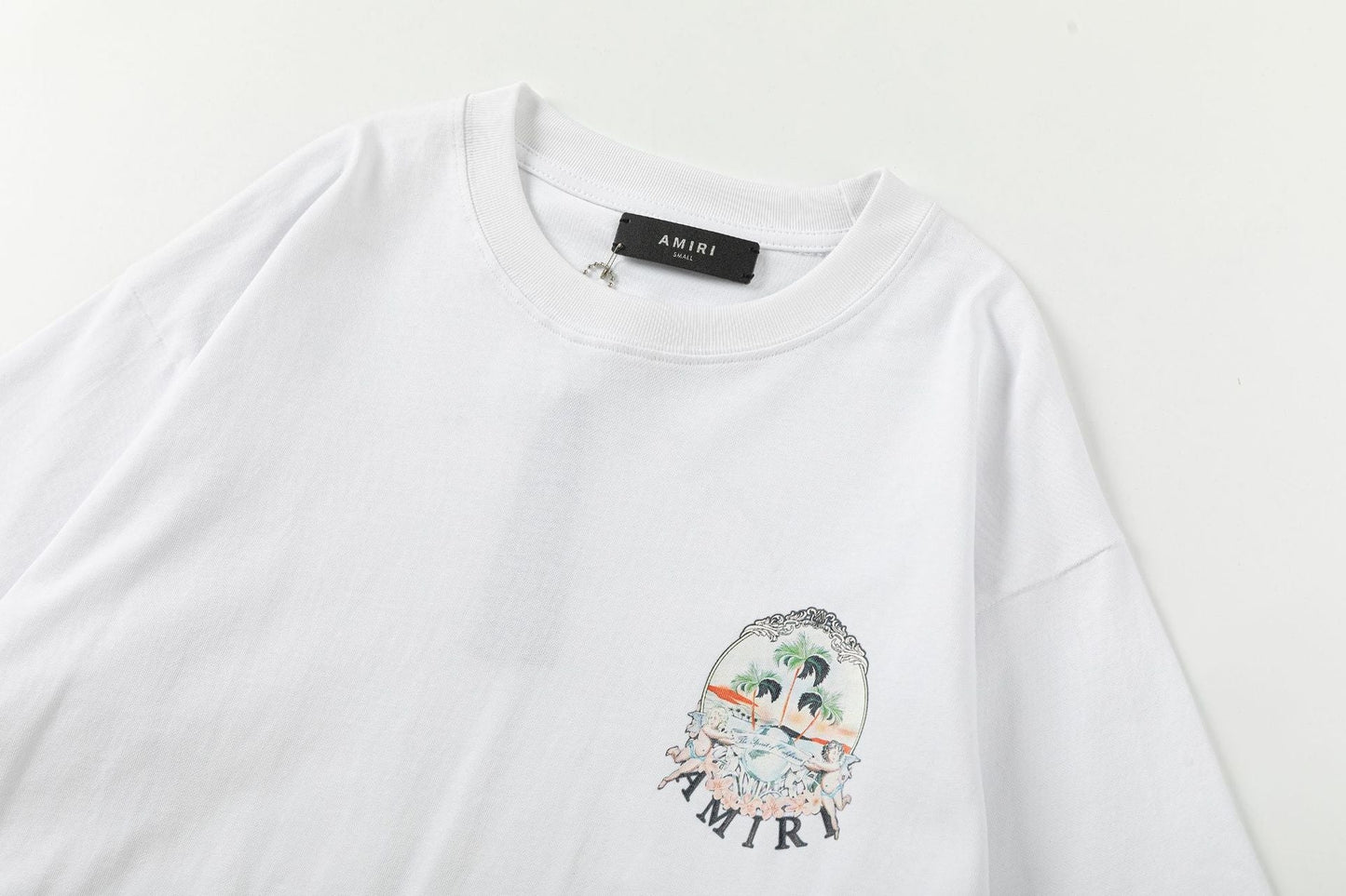 AMIRI Cherub Logo-Print T-Shirts
