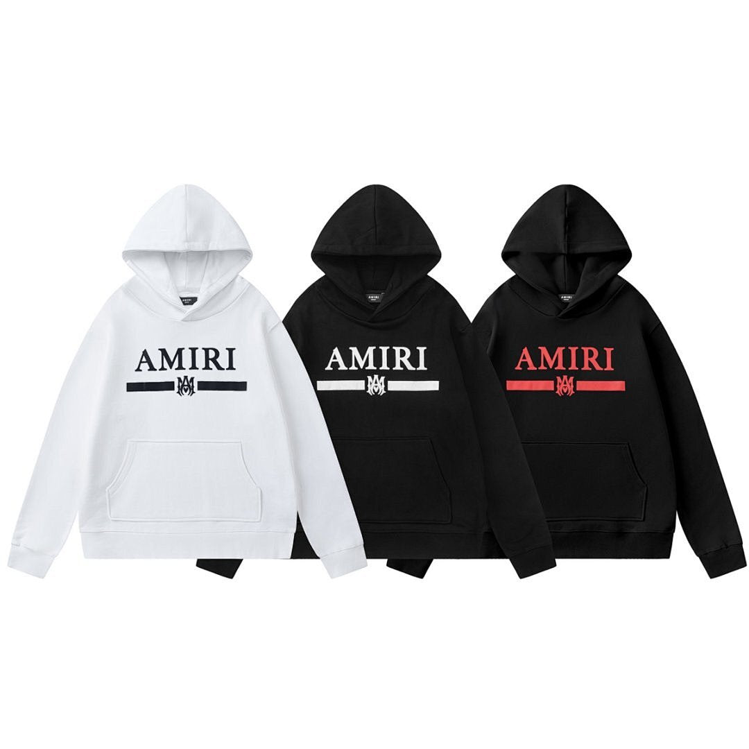 AMIRI Browns Fashion Logo Applique Hoodie
